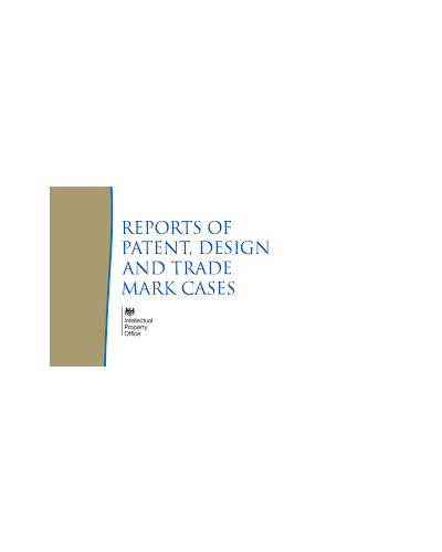 Reports of Patent, Design and Trade Mark Cases: Parts Only (Subscription)