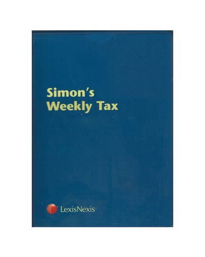 Simon's Weekly Tax Service Full Subscription: Cases and Intelligence