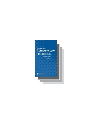 Two Volume Set: Butterworths Company Law Handbook 2019 & Tolley's Company Law Handbook 2019