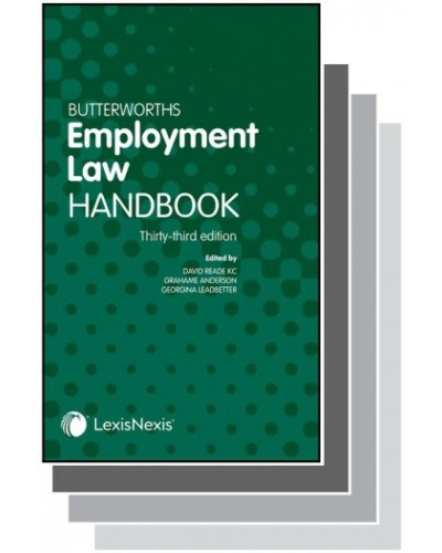 Butterworths Employment Law Handbook 33rd edition & Tolley's Employment Law Handbook 39th edition Set