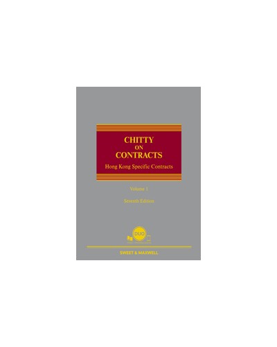 Chitty On Contracts: Hong Kong Specific Contracts (7th Edition) (e-Book only)