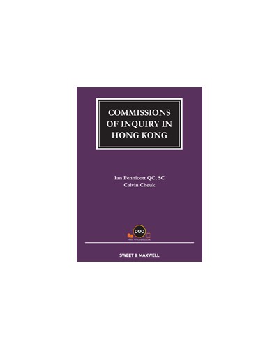 Commissions on Inquiry in Hong Kong (e-book only)