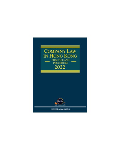 Company Law in Hong Kong: Practice and Procedure 2022 (Hardcopy + e-Book)