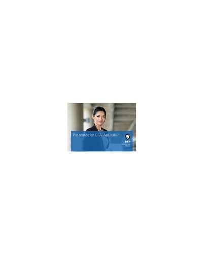 CPA Australia: Global Strategy and Leadership (Passcards)