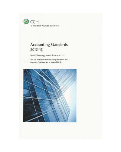 Accounting Standards 2012 -13