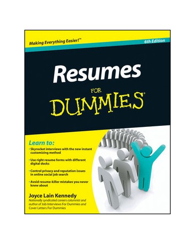 Resumes For Dummies, 6th Edition