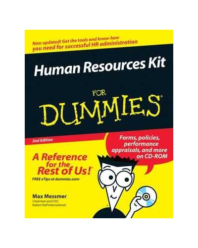 Human Resources Kit For Dummies, 2nd Edition