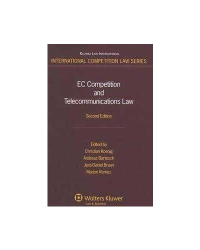 EC Competition and Telecommunications Law, 2nd edition