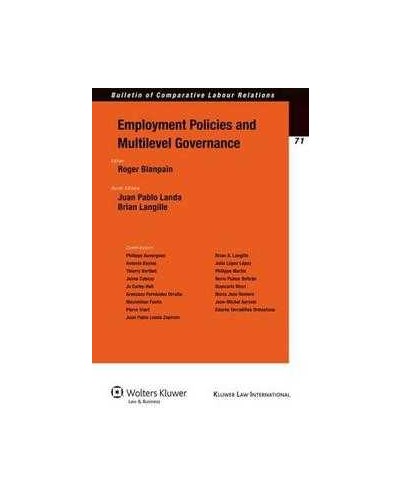 Employment Policies and Multilevel Governance