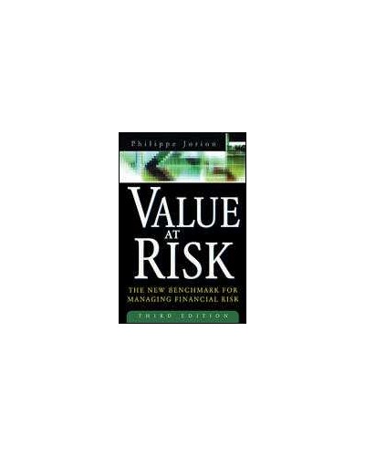 Value at Risk, 3rd Ed.