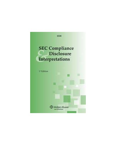 SEC Compliance and Disclosure Interpretations