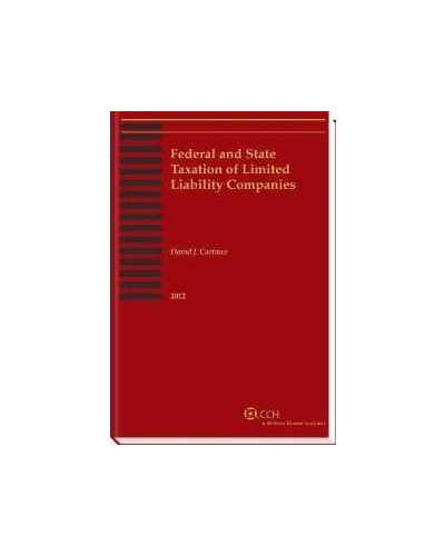 Federal and State Taxation of Limited Liability Companies (2012)