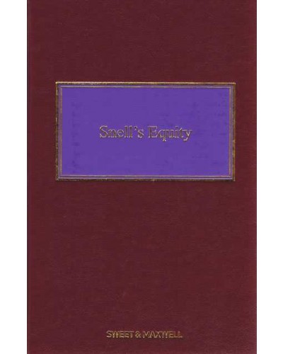Snell's Equity (32th Edition), Mainwork + 1st Supplement
