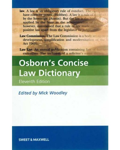 Osborn's Concise Law Dictionary (11th Edition)