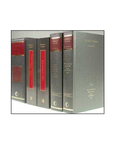 Halsbury's Statutes of England and Wales