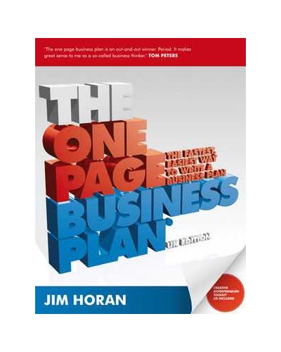 The One Page Business Plan UK Edition: The Fastest, Easiest Way to Write a Business Plan