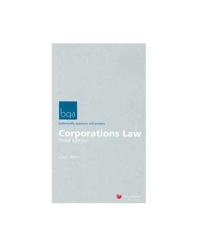 Butterworths Questions and Answers: Corporations Law - 3rd Edition