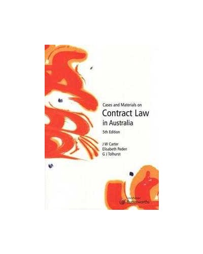 Cases and Materials on Contract Law in Australia