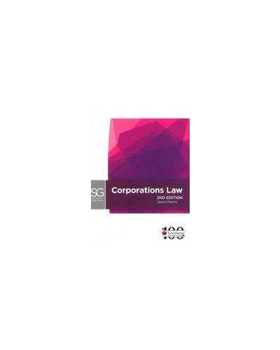 LexisNexis Study Guide: Corporations Law - 2nd Edition