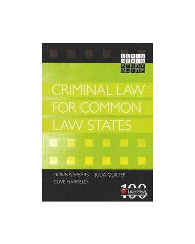 LexisNexis Study Guide: Criminal Law for Common Law States