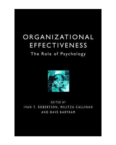 Organizational Effectiveness: The Role of Psychology