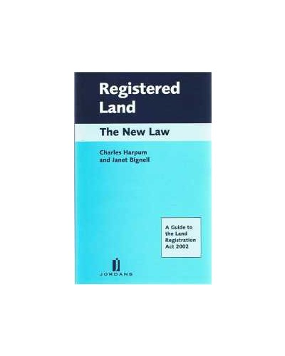 Registered Land: The New Law