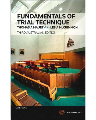 Fundamentals of Trial Technique, 3rd Australian Edition