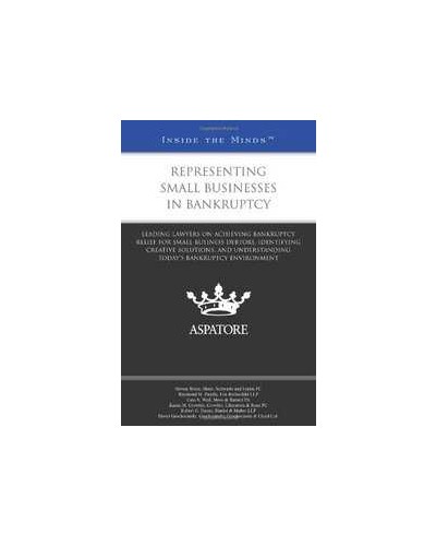 Representing Small Businesses in Bankruptcy: Leading Lawyers on Achieving Bankruptcy Relief for Small Business Debtors, Identifying Creative Solutions, and Understanding Today's Bankruptcy Environment