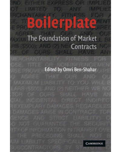Boilerplate: The Foundation of Market Contracts 