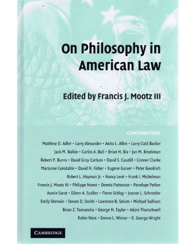 On Philosophy in American Law 