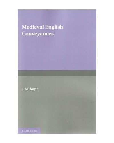 Medieval English Conveyances  