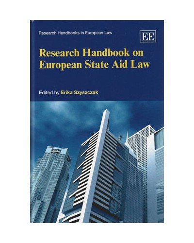 Research Handbook on European State Aid Law 