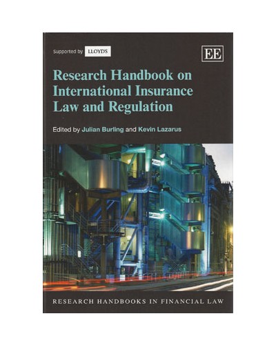 Research Handbook on International Insurance Law and Regulation  