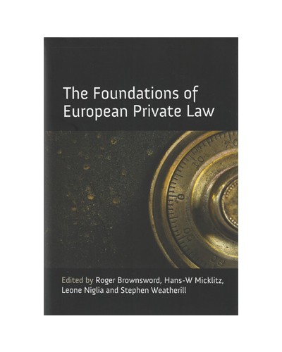The Foundations of European Private Law 