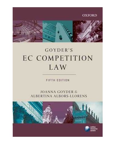 Goyder's EC Competition Law 5th Edition