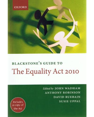 Blackstone's Guide to the Equality Act 2010 