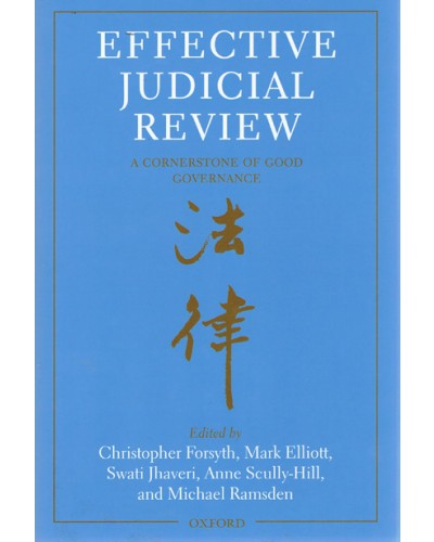 Effective Judicial Review: A Cornerstone of Good Governance  