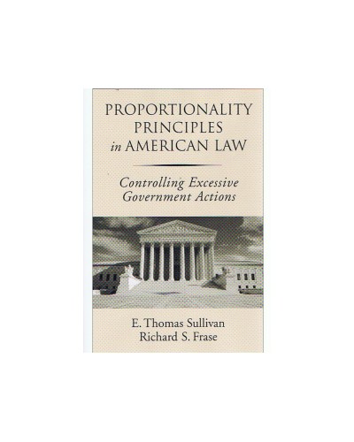 Proportionality Principles in American Law: Controlling Excessive Government Actions 