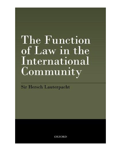The Function of Law in the International Community 