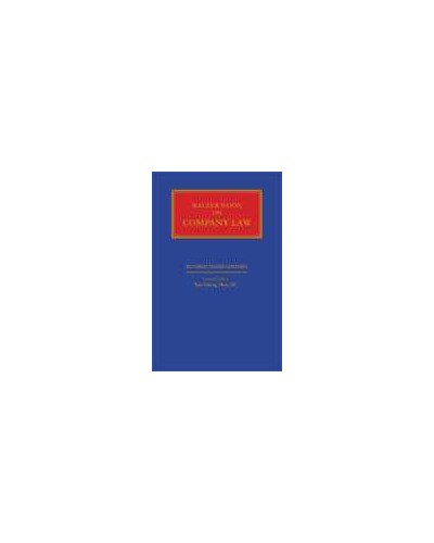 Walter Woon on Company Law, Revised Third Edition