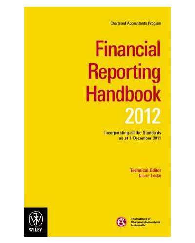 Chartered Accountants Financial Reporting Handbook 2012