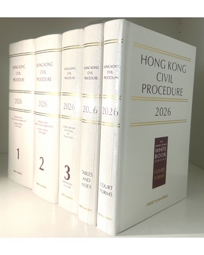 Hong Kong Civil Procedure 2026 (The White Book)