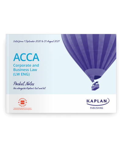ACCA (LW ENG) Corporate and Business Law (Pocket Notes)