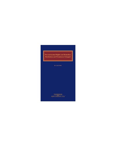Pre-Contractual Rights and Remedies