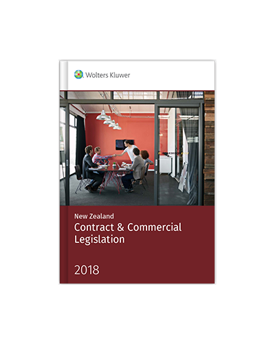New Zealand Contract and Commercial Legislation 2018