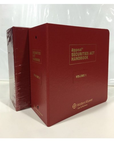 Securities Act Handbook (1-year subscription)