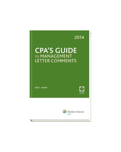 CPA's Guide to Management Letter Comments, with CD-ROM (2014)