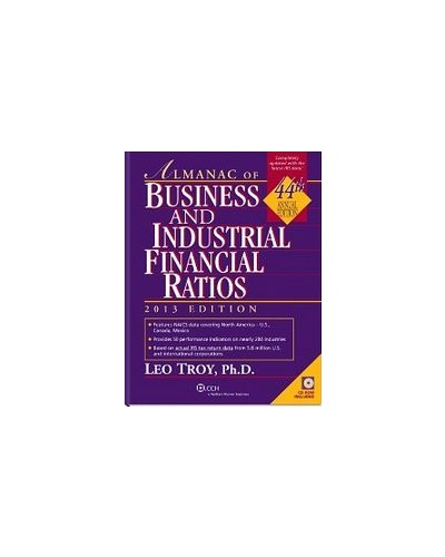 Almanac of Business & Industrial Financial Ratios (2013)