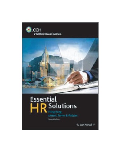 Essential HR Solutions Hong Kong: Letters, Forms & Policies, 3rd Edition