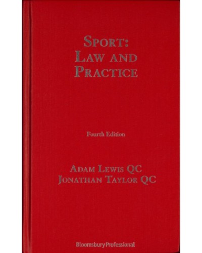 Sport: Law and Practice, 4th Edition